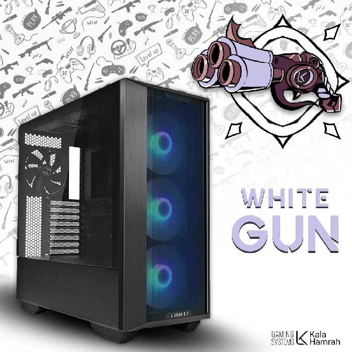 سیستم گیمینگ وایت گان WHITE GUN 2024 V1