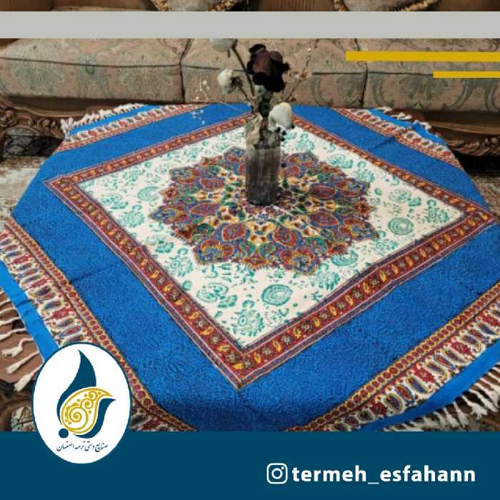 سفره قلمکاری طرح ترنج کد 003