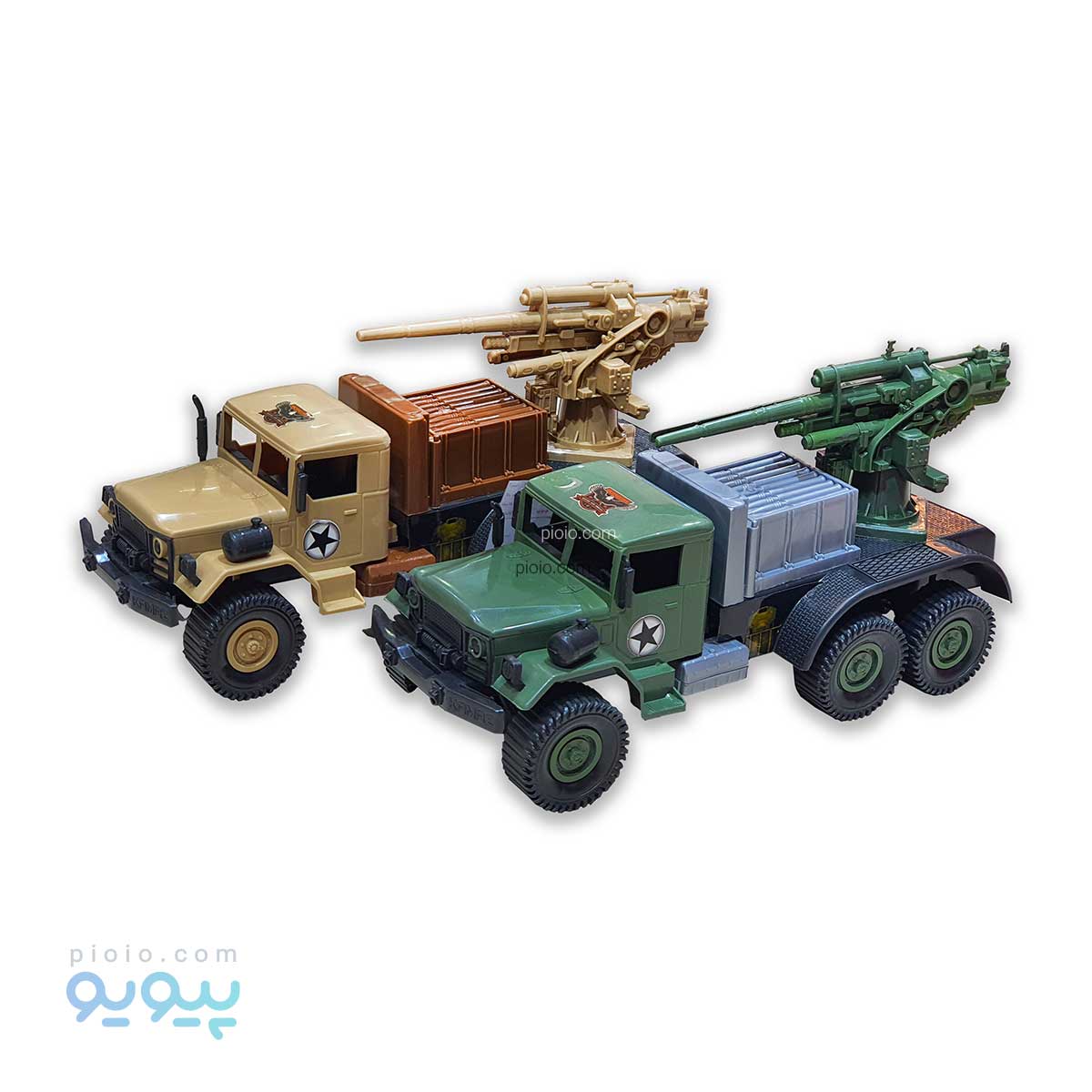 اسباب بازی کامیون جنگی کاماز سانی تک و عمده