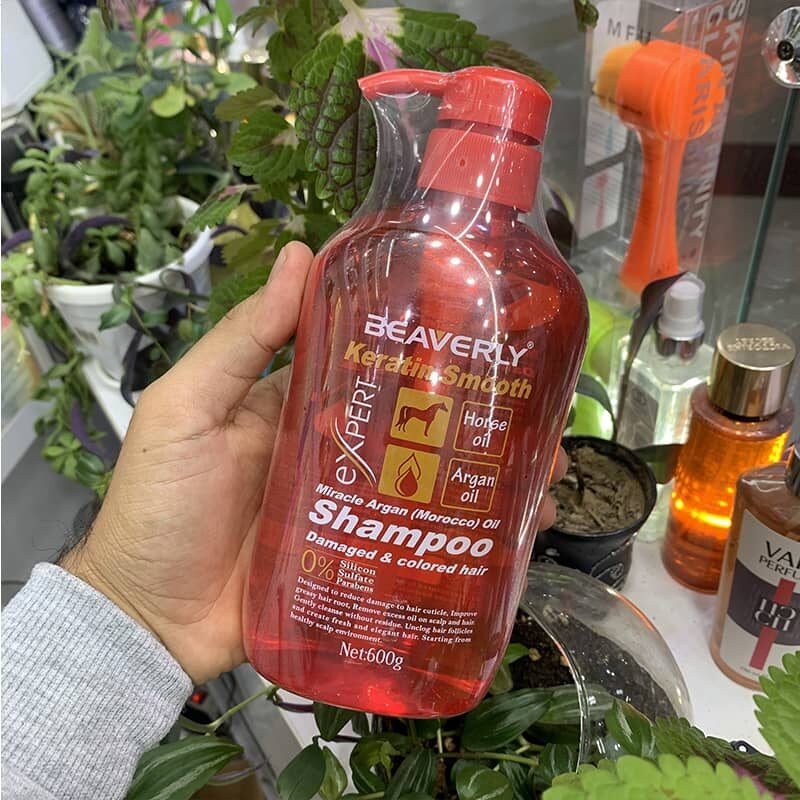 شامپو بیورلی کراتین اورجینال  ( بدون سولفات ) Shampoo BEAVERLY Keratin