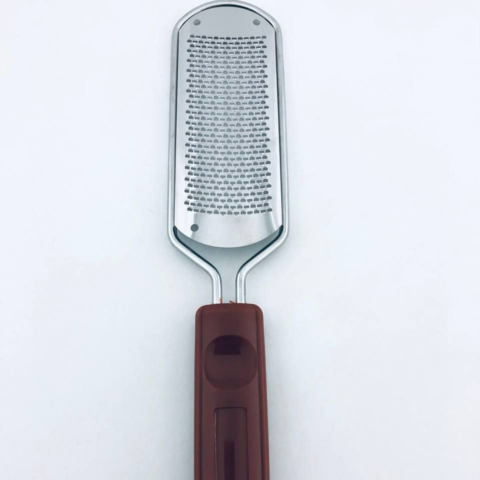 رنده کف پا هلالی دسته قهوه ای
