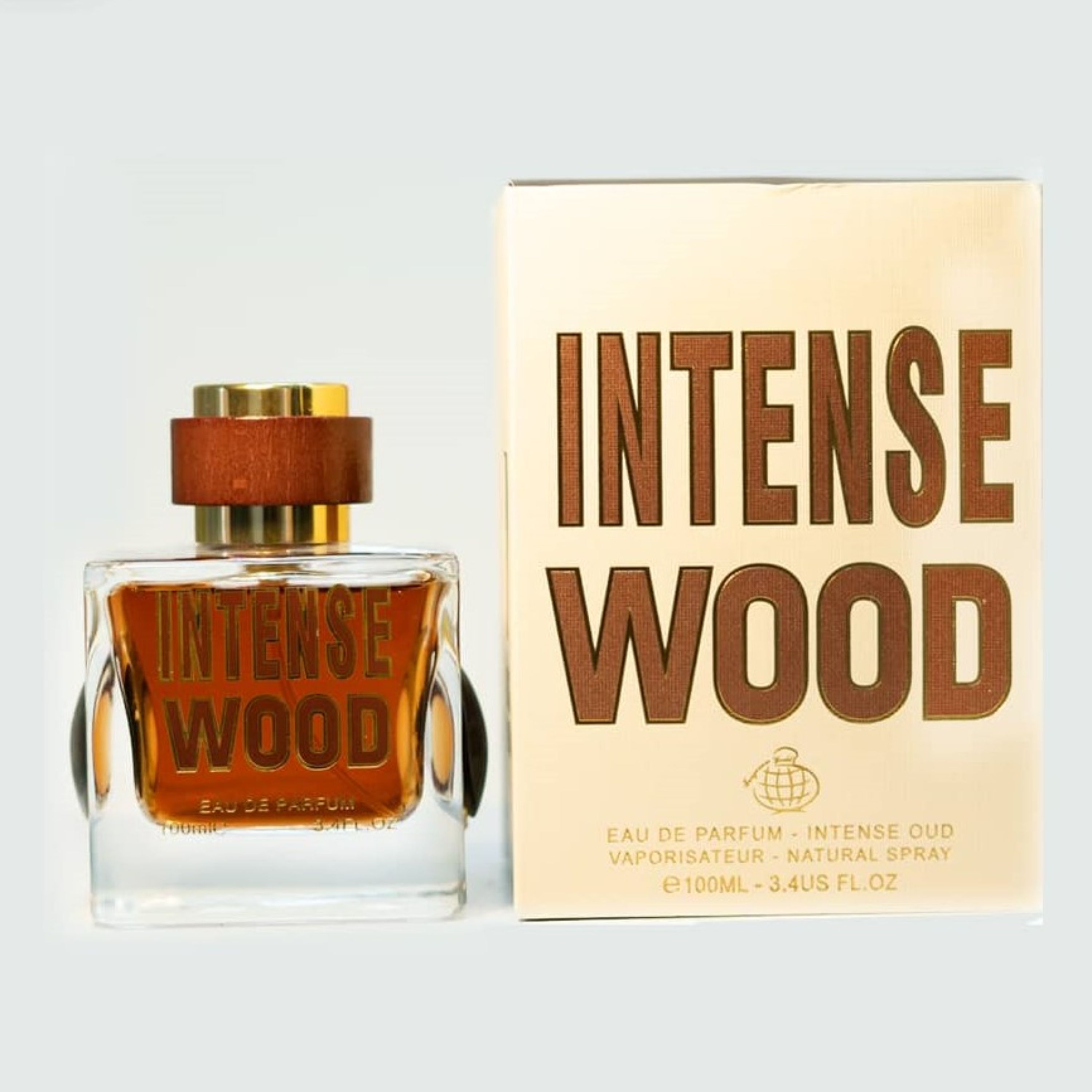 ادو پرفیوم مردانه فراگرنس ورد مدل اینتنس وود Intense Wood حجم 100 میلی لیتر