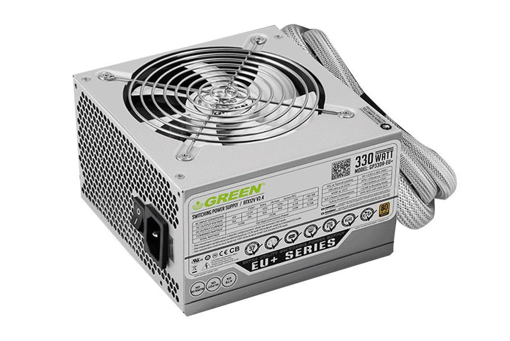 منبع تغذيه (پاور) کامپيوتر Green مدل GP330A-EUD - فروشگاه اینترنتی طیف سنتر