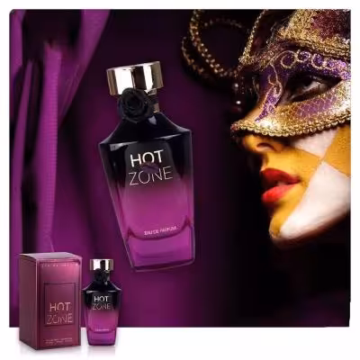 عطر بسیار محبوب ولنتاین زنانه هات زون فراگرنس ورد