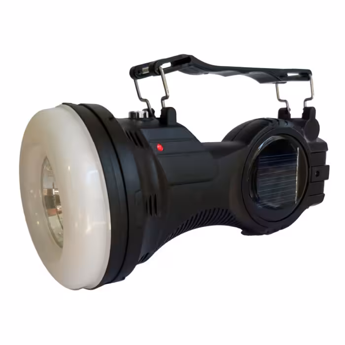 چراغ قوه چندکاره مدل KC 9980T شارژ خورشیدی 3 حالته عالی