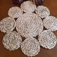 رومیزی حصیری