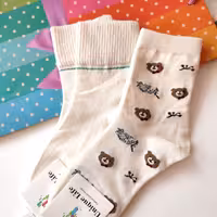 جوراب ساقدار وارداتی اریجینال نخ پنبه مرغوب فری سایز از 36 تا 41 