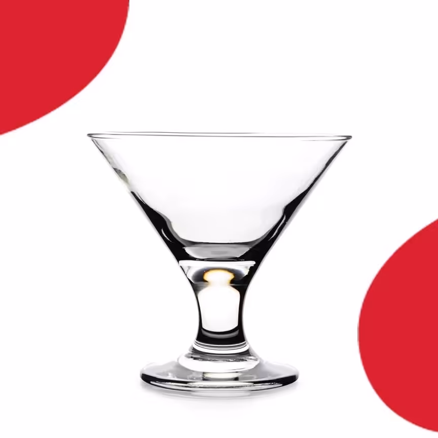 بستنی خوری پایه کوتاه پاشاباغچه 440110 ساخت کشور ترکیه ،بلور ترکیه ،پاشاباغچه ترکیه