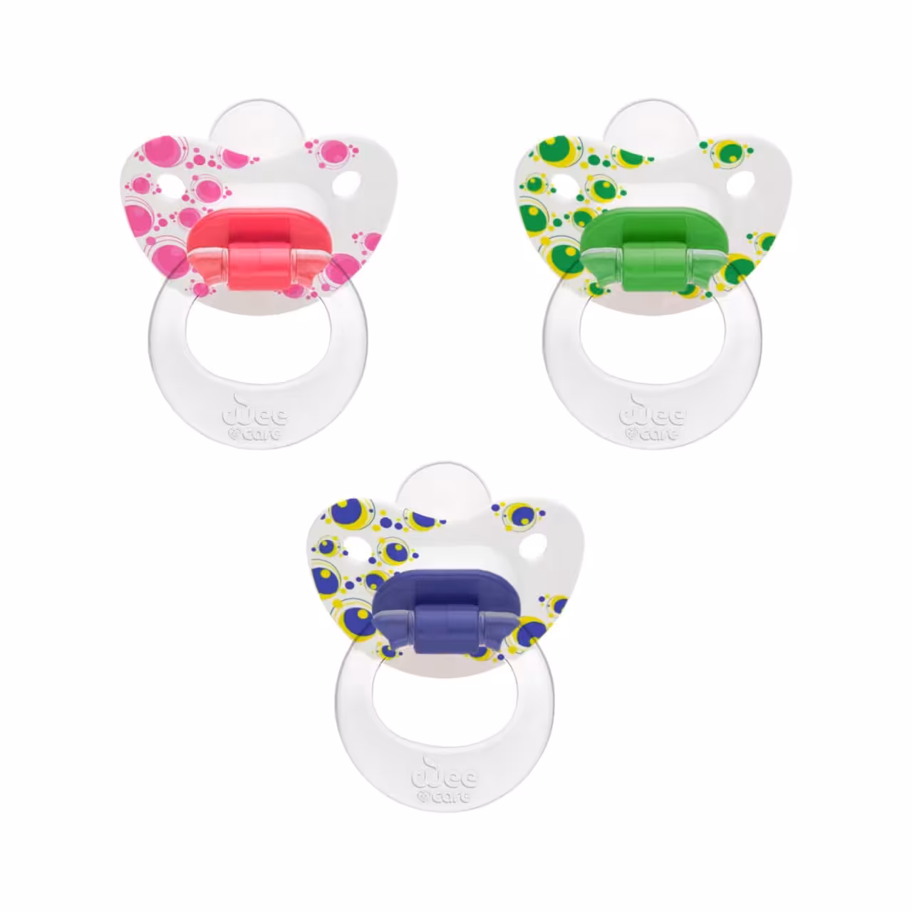 پستانک ارتودنسی مات چابدار کد P123 وی کر سایز سه 18  به بالا