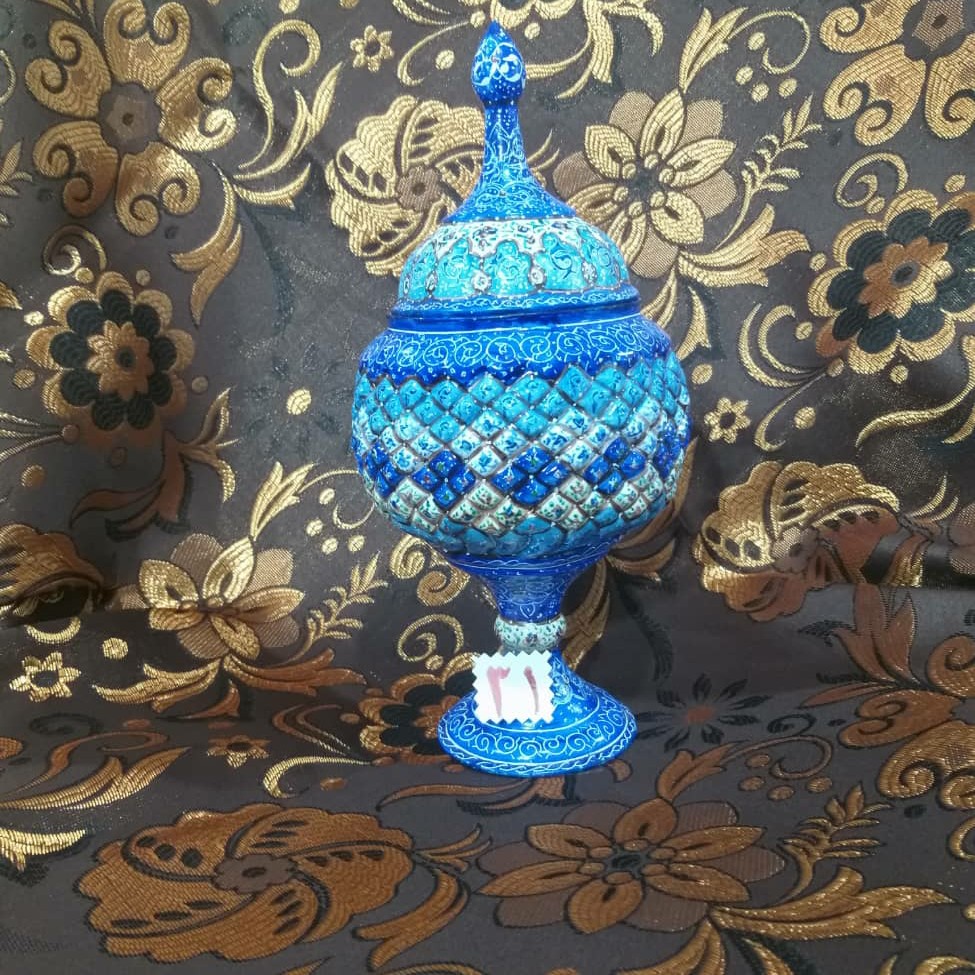 شکلات خوری مینا کاری کد 31 ارتفاع 30 سانت قابل شستشو