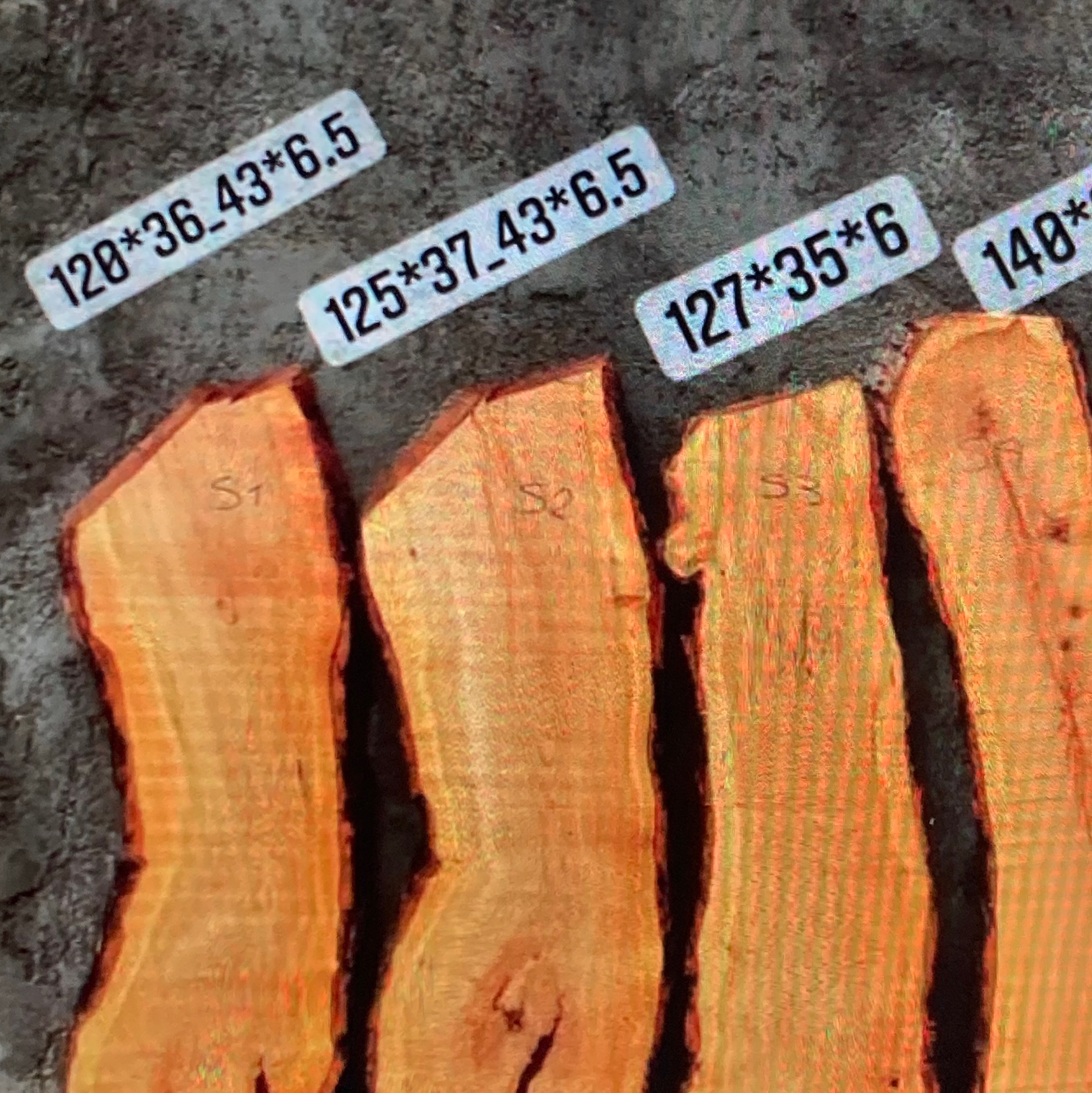 اسلب چوب قیصی.5عدداسلب زیبا.دونه ایی به فروش میرسد.ترکدار و غیر ترکدار.