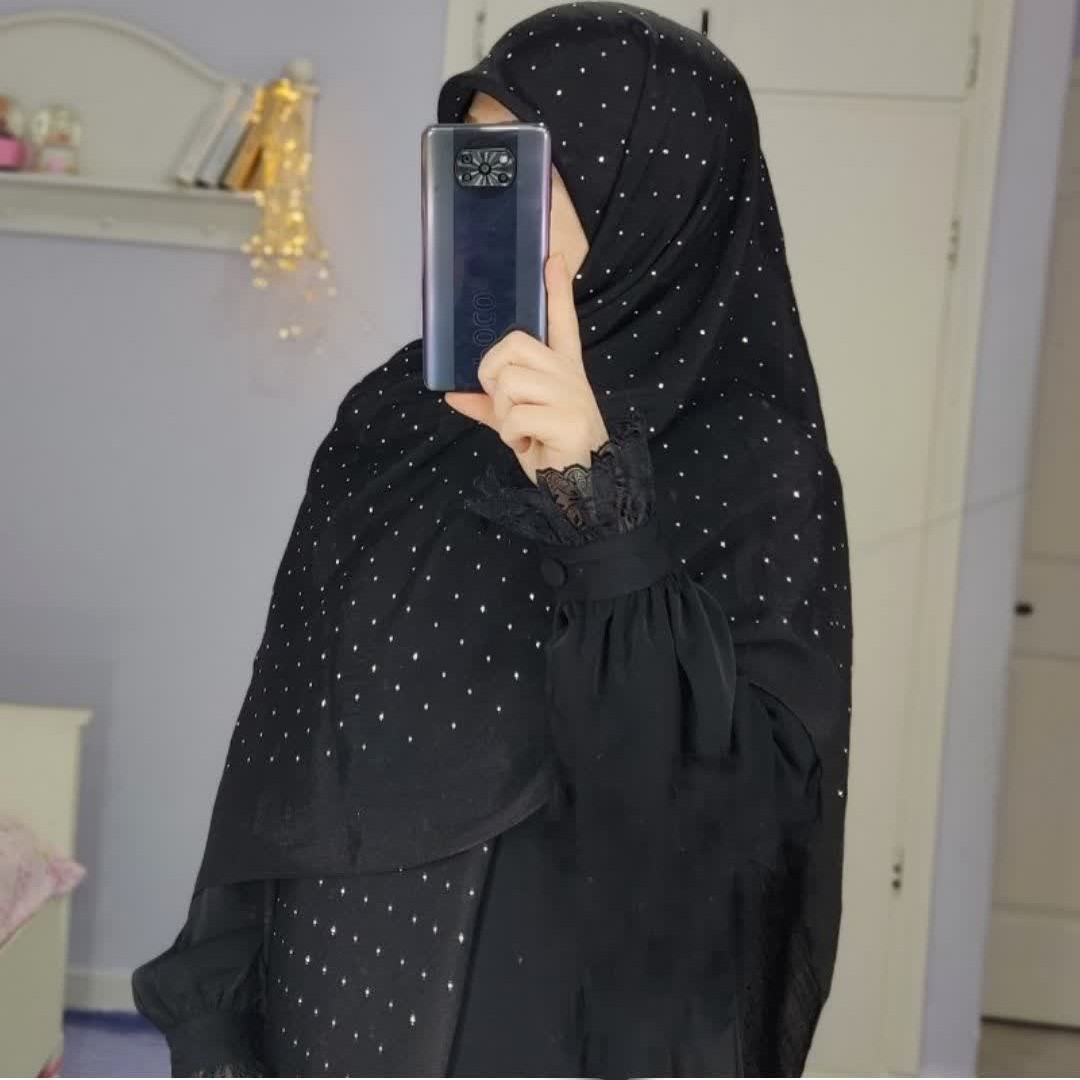 روسری وال اسلپ نگینی