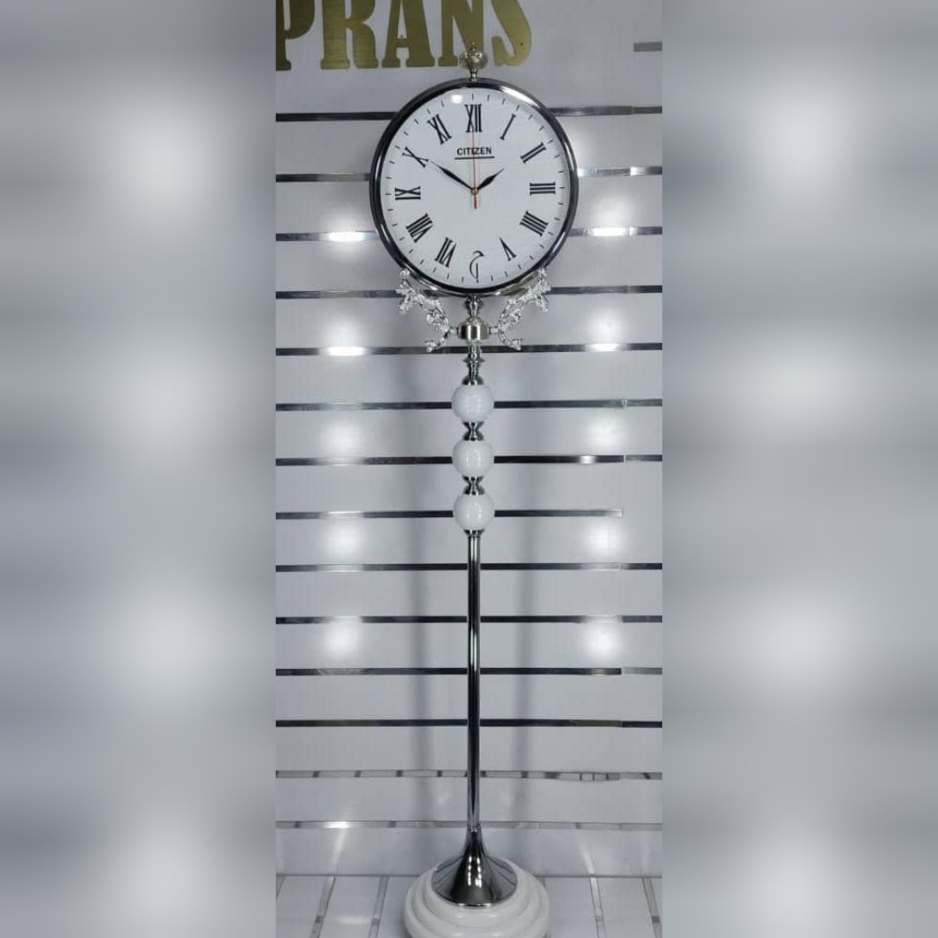 ساعت ایستاده تک پایه فلزی رادین پسکرایه