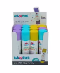 چسب ماتیکی اسکول فنس  21گرمی بسته(12عددی)
