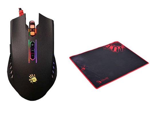 ماوس باندل گیمینگ ای فورتک مدل بلودی کیو 8181