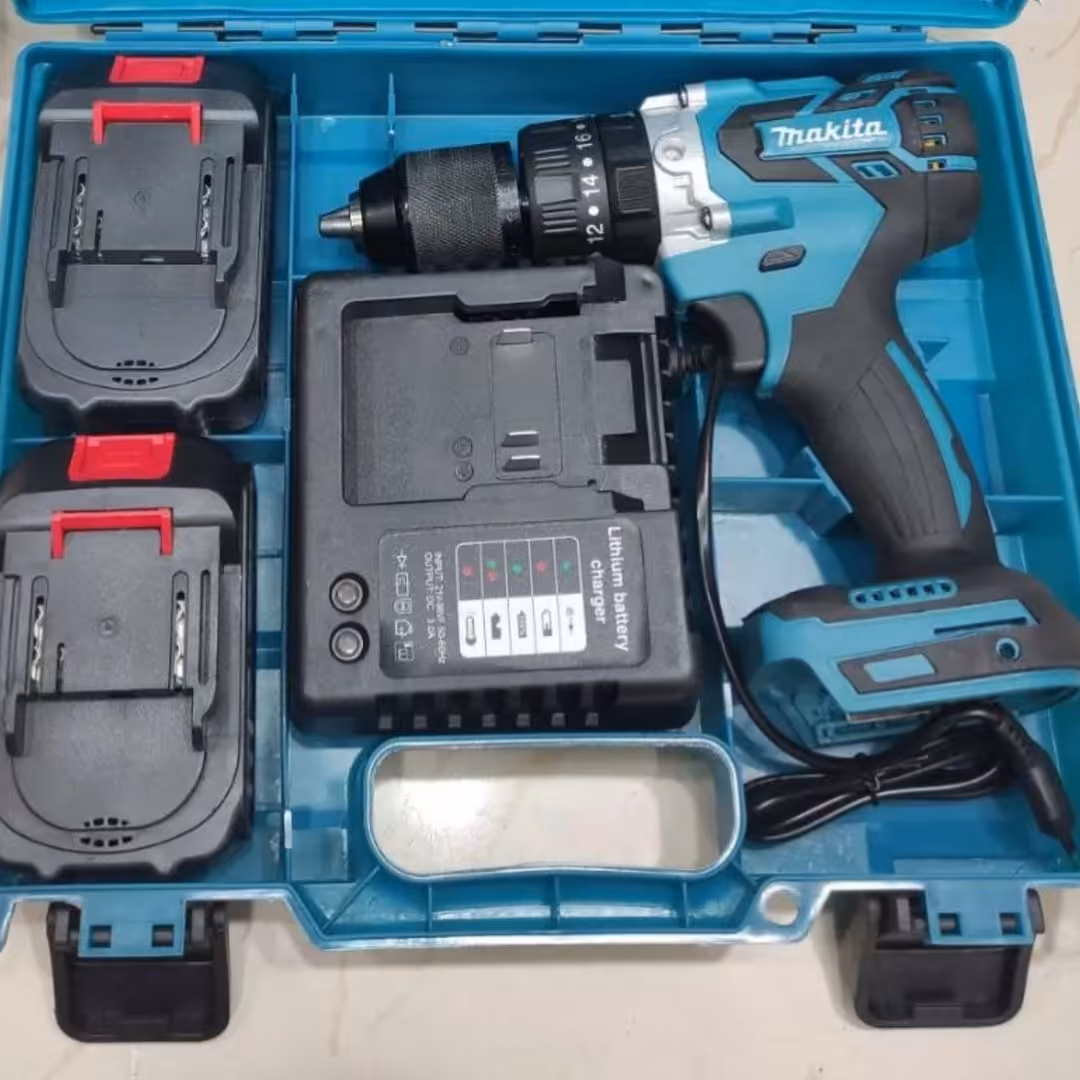 دریل شارژی ماکیتا موتور براشلس ( موتور بدون زغال ) 

