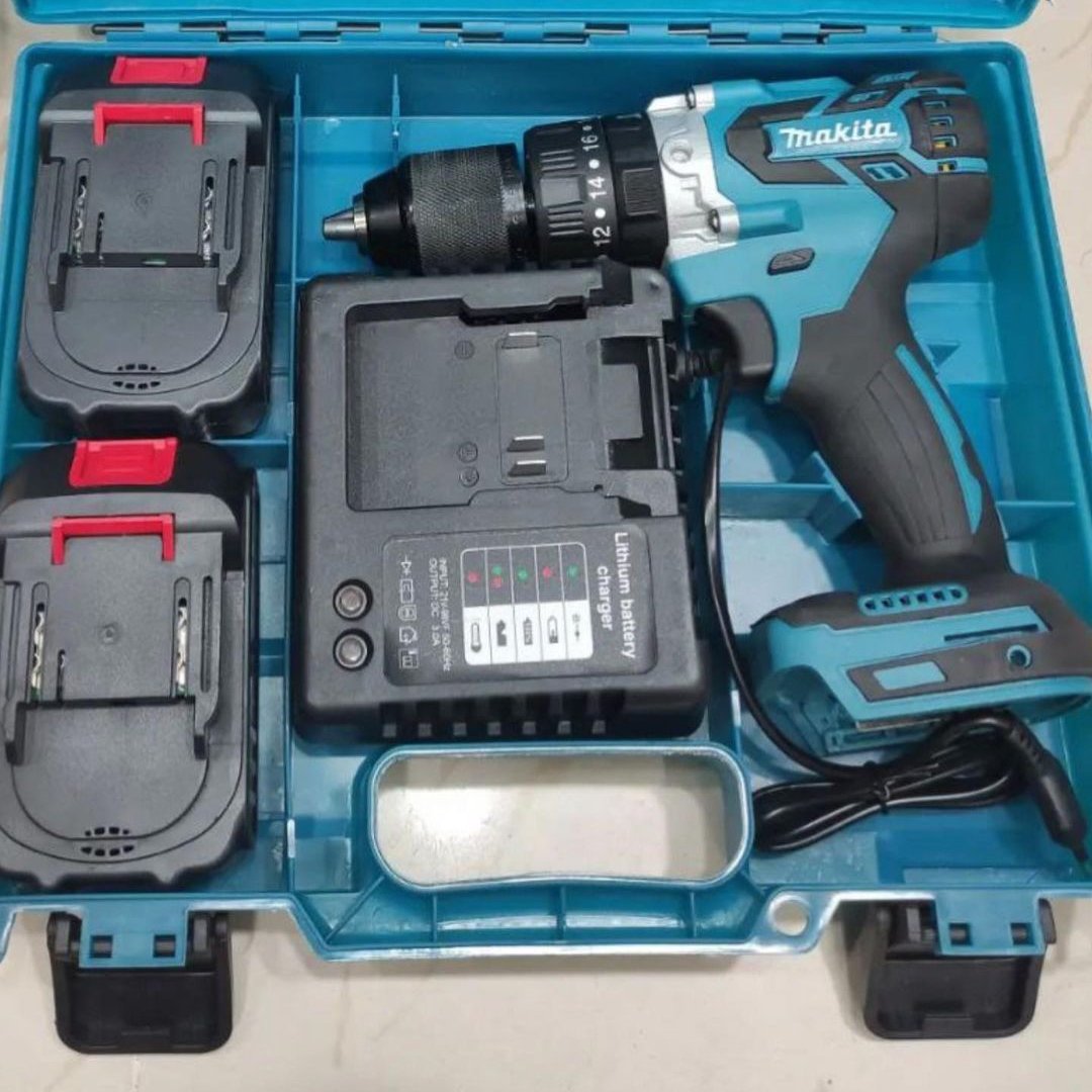 دریل شارژی ماکیتا موتور براشلس ( موتور بدون زغال ) 
