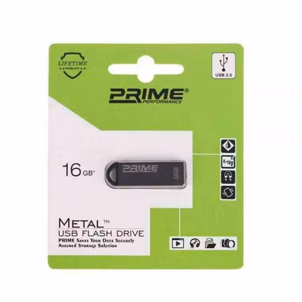 Flash Drive Prime Metal 16GB | فلش مموری فلزی پرایم