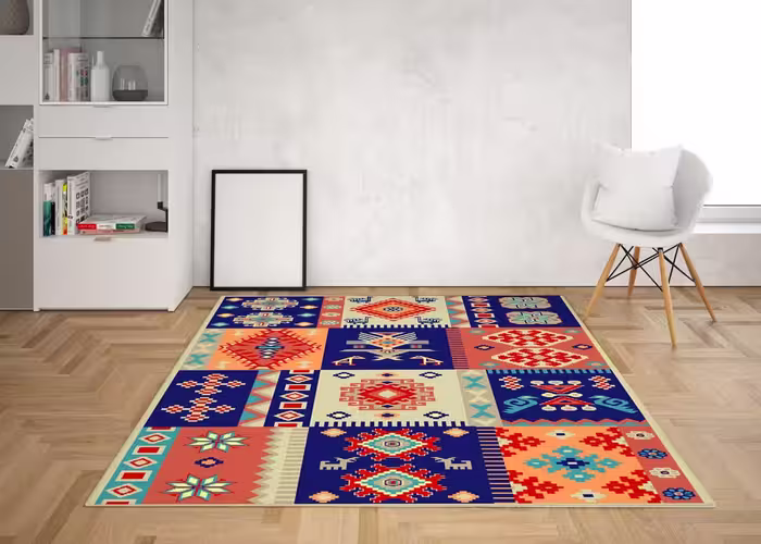 روفرشی کشدار ضد اب مخمل شانل ابریشم کد 55k سایز 24 متری