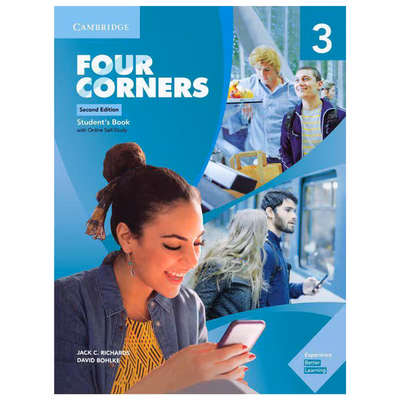 کتاب Four Corners 2nd 3 اثر Jack C. Richards and David Bohlke انتشارات هدف نوین