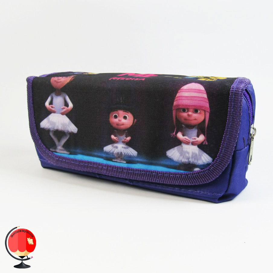 جامدادی دخترانه طرح من نفرت انگیز سه زیپ مدیسا