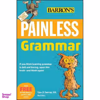 کتاب Painless Grammar  اثر Rebecca Elliott انتشارات Barron&amp;#39;s Educational Series