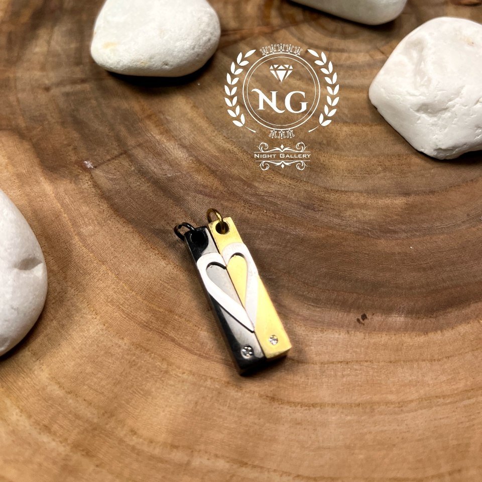 گردنبند ست دختر و پسر با زنجیر