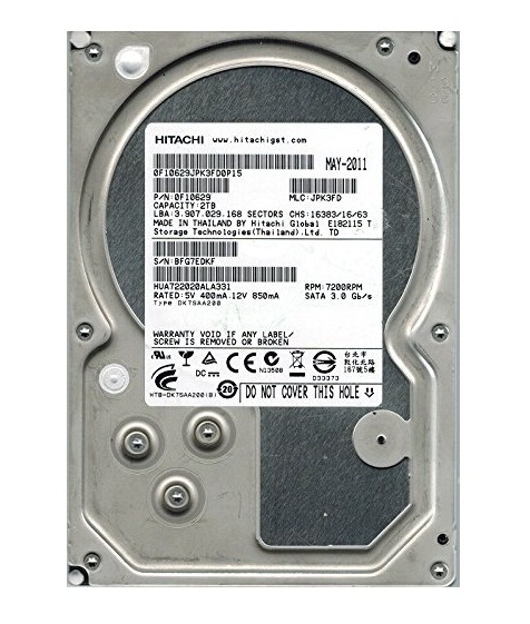 هارد اینترنال هیتاچی با ظرفیت 750 گیگابایت
