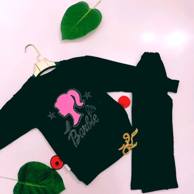 ست بلوز شلوار دخترانه. بلوز فینگر دار دخترانه