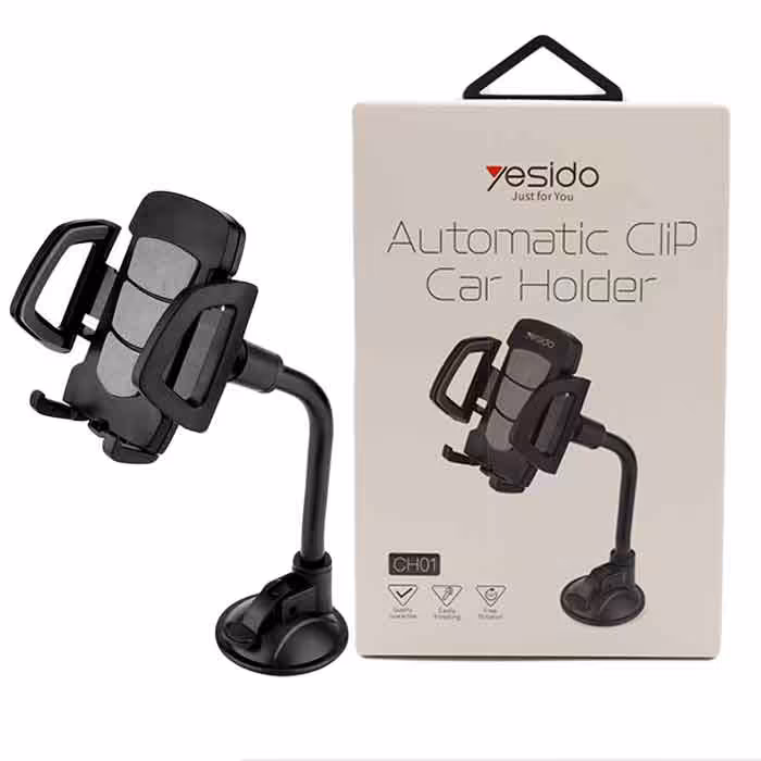 پایه نگهدارنده موبایل مکنده خودرو برند Yesido مدل CH01Yesido CH01 Phone Holder