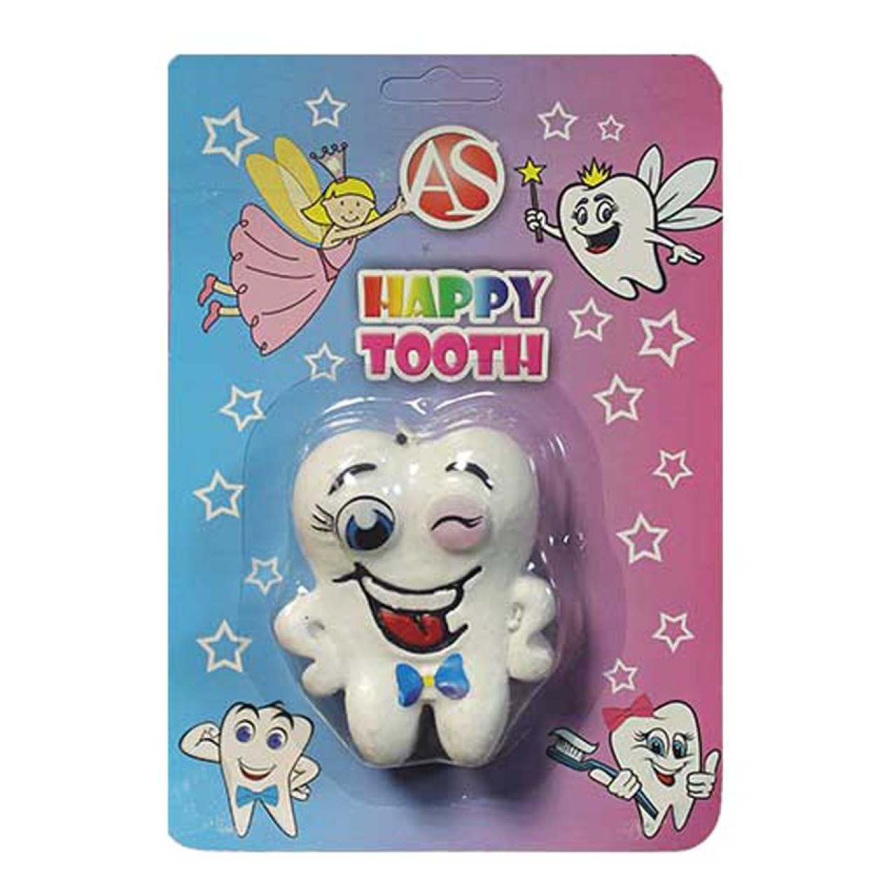 شمع برجسته مدل دندان طرح پسرانه