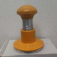 تمپر قهوه مدل فنری سایز 58 زرد با کیفیت عالی