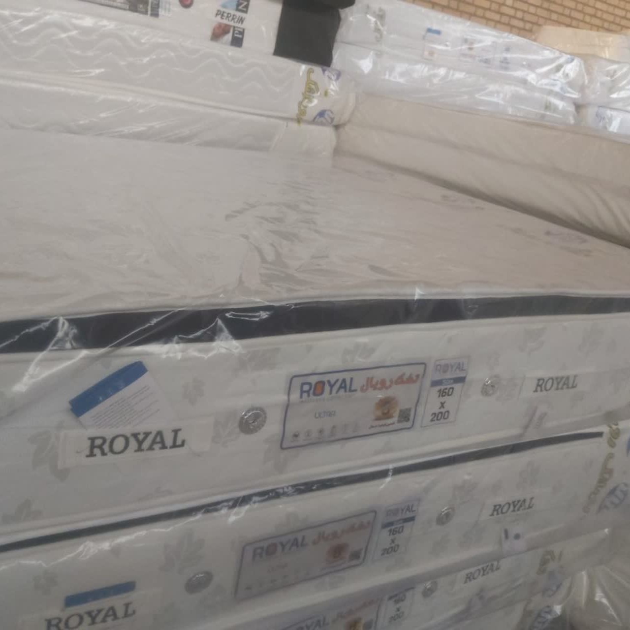 تشک رویال 4 طبی فنری 100 در 200