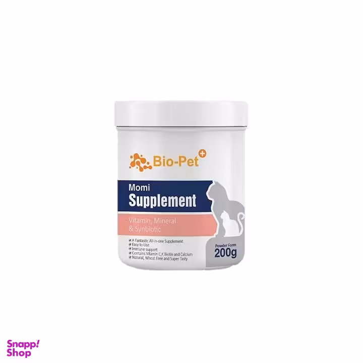 مکمل گربه بایو پت مدل Momi Supplement وزن 200 گرم