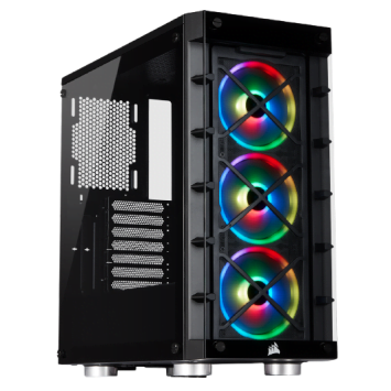 کیس کامپیوتر کورسیر مدل iCUE 465X RGB Black