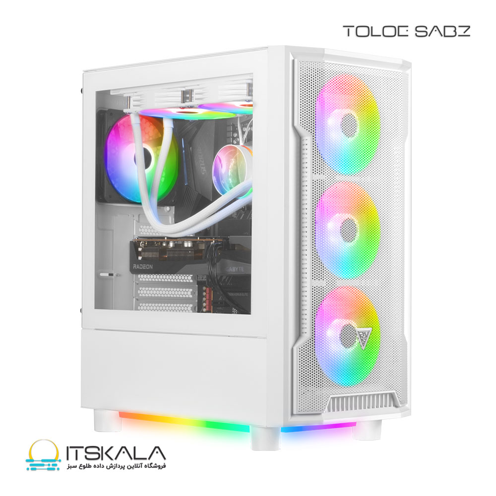 قیمت و خرید کیس گیم دیاس ATHENA M6 WH | ITSKALA