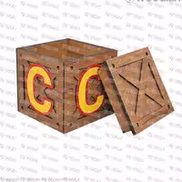 جعبه Checkpoint بازی Crash Bandicoot جعبه کادویی