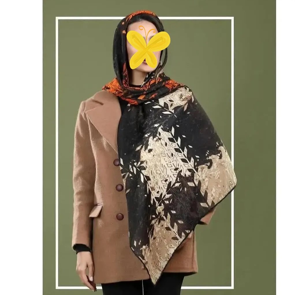 روسری نخی زیبا مخصوص شیک پسندان