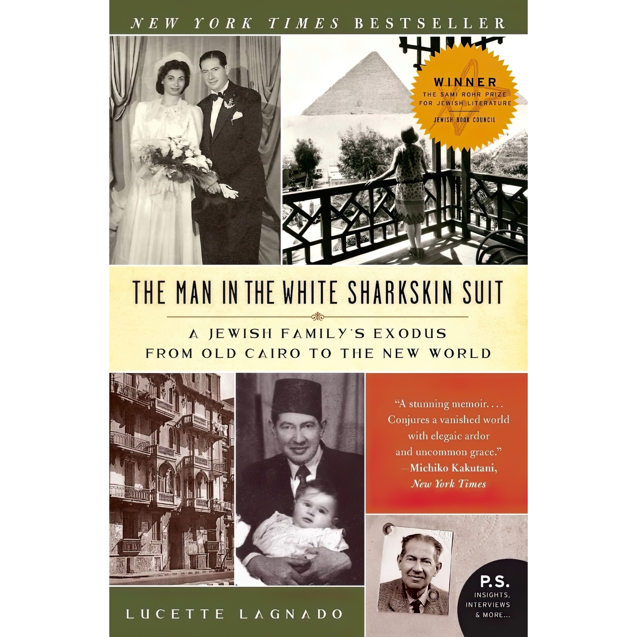 کتاب زبان اصلی The Man in the White Sharkskin Suit اثر Lucette Matalon Lagnado