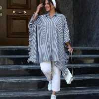 پانچو زنانه لنین مدل تابستانه
