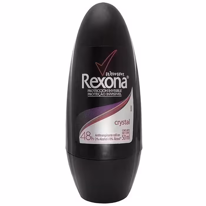 رول ضد تعریق زنانه رکسونا مدل Crystal حجم 50 میلی لیتر | فروشگاه اینترنتی تاتا کالا