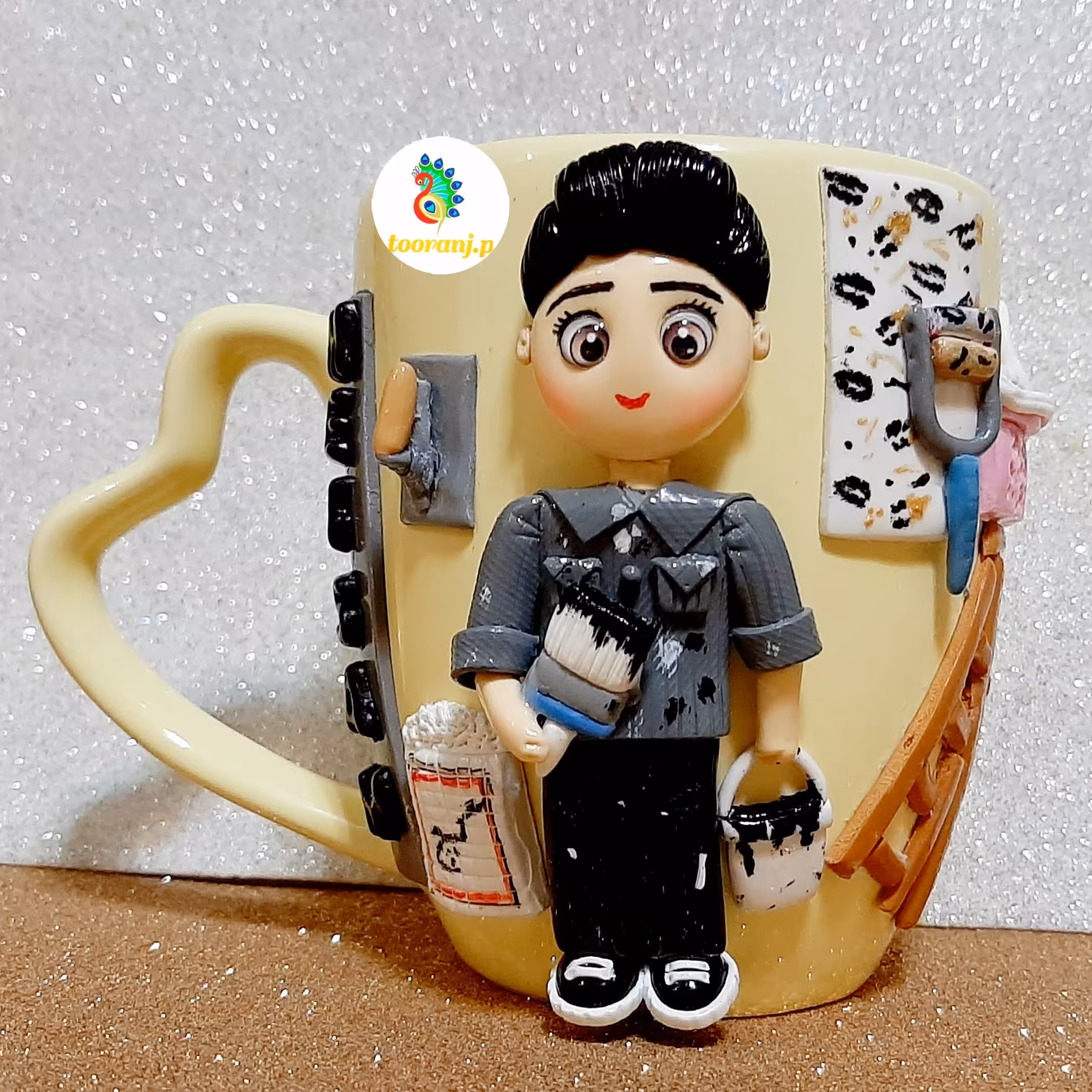 ماگ نقاش  پسرونه 