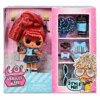 عروسک دخترانه لول سوپرایز LOL Surprise سری HAIR مدل مو عنابی کد P/580348/AB