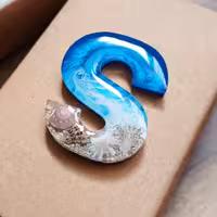 جاکلیدی اسم رزینی طرح دریا و ساحل  زیبا وخاص نشکن وضدآب