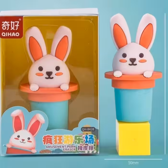 پاک کن فانتزی طرح سیرک مدل خرگوش