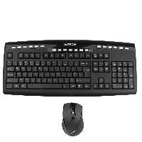 کیبورد و ماوس بی سیم ایفورتک مدل A4TECH 9500F