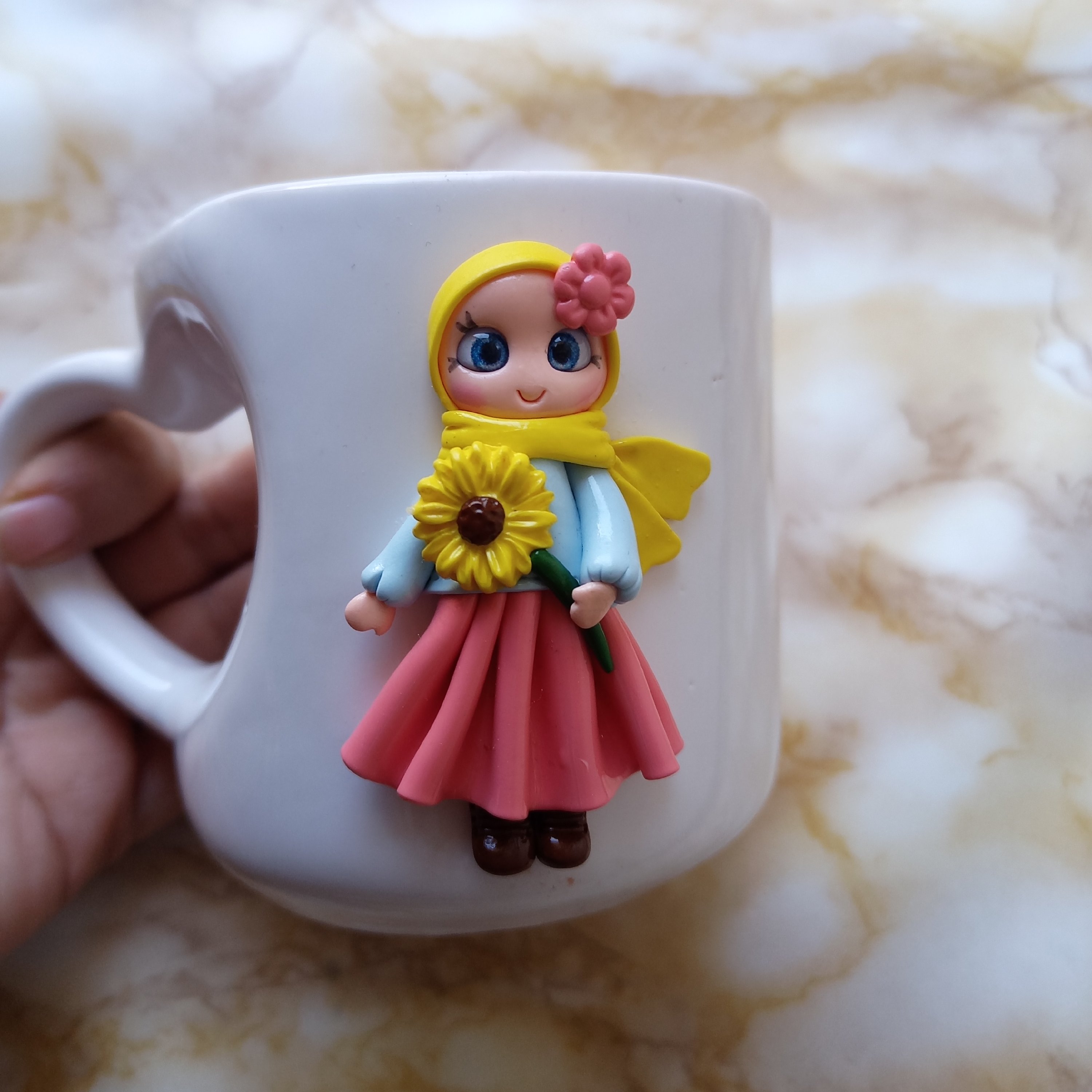 ماگ عروسکی محجبه