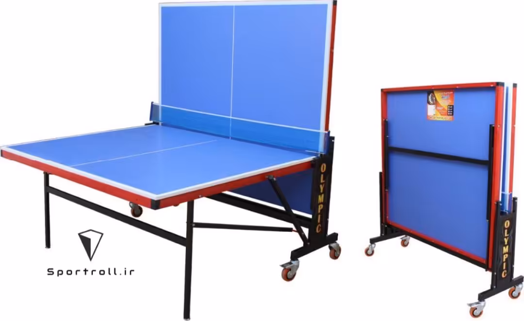 میز پینگ پنگ چرخدار ملامینه مدل Olymp-D2