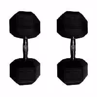 دمبل شش ضلعی 30 کیلوگرمی بسته 2 عددی