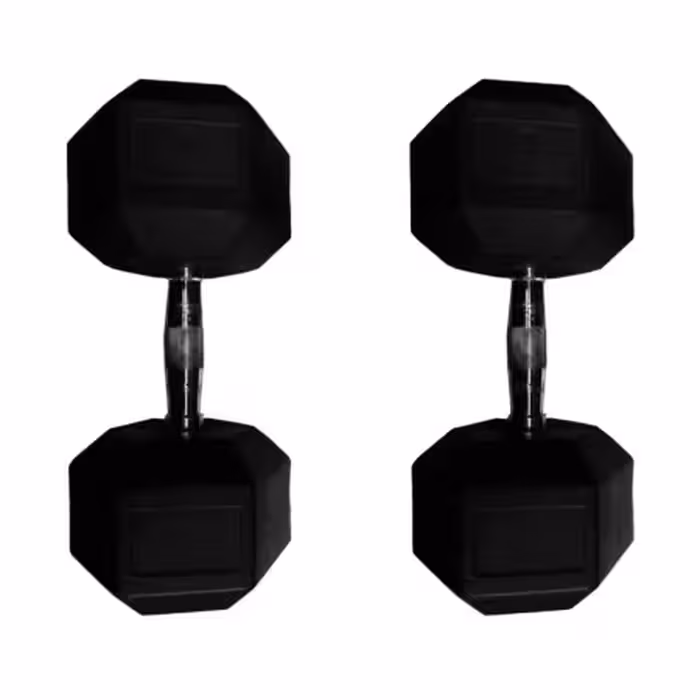 دمبل شش ضلعی 30 کیلوگرمی بسته 2 عددی